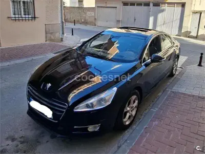 Usado Peugeot 508 Allure 163 CV (119 kW) 2012 Negro Berlina