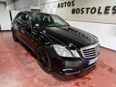 Käytetty Mercedes E250 Avantgarde 204 HP (150 kW) 2009 Musta Sedan