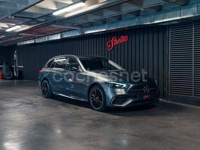 Usado Mercedes C300e 320 CV (235 kW) 2022 Gris / plata Familiar