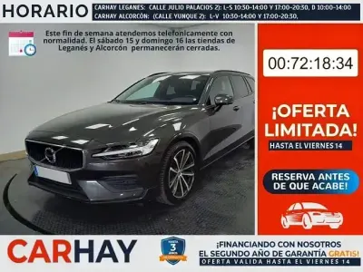 Usado Volvo V60 Momentum 197 CV (144 kW) 2022 Gris Familiar