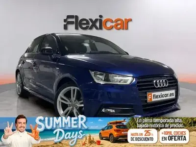 Usado Audi A1 Sportback 90 CV (66 kW) 2017 Azul Utilitario