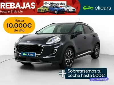Usado Ford Puma ST-Line X 125 CV (91 kW) 2022 Negro SUV