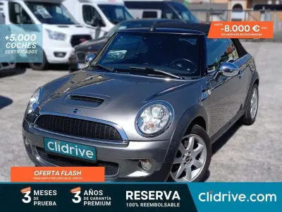 Usado Mini Cooper S Cabriolet 192 CV (141 kW) 2010 Gris Descapotable