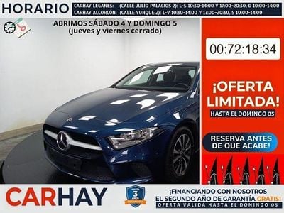 Usado Mercedes A180 Business 137 CV (100 kW) 2021 Azul Berlina
