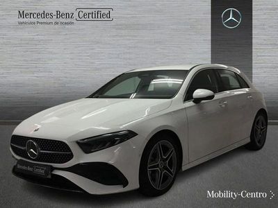 Usado Mercedes A180 AMG line 116 CV (85 kW) 2024 Blanco polar Utilitario