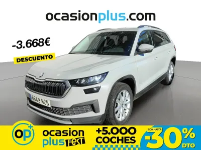 Usado Skoda Kodiaq Ambition 150 CV (110 kW) 2022 Gris / plata SUV