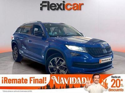 Azul Usado 2020 Skoda Kodiaq SportLine SUV | 27.990 € (Un poco caro)