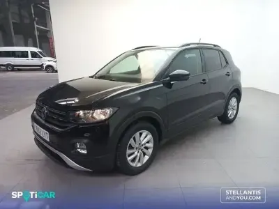 Usado VW T-Cross Advance 110 CV (80 kW) 2022 Negro SUV