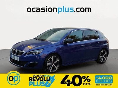 Usado Peugeot 308 GT 181 CV (133 kW) 2015 Azul Utilitario