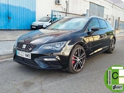 Usado Seat Leon CUPRA 300 CV (220 kW) 2017 Negro Familiar