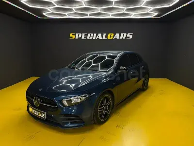 Usado Mercedes A180 116 CV (85 kW) 2021 Azul Berlina