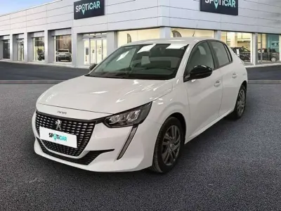 Usado Peugeot 208 Active 101 CV (74 kW) 2022 Blanco Utilitario
