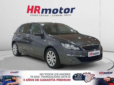 Usado Peugeot 308 Style 83 CV (61 kW) 2016 Gris Utilitario
