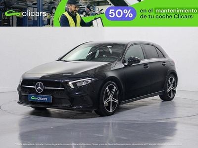 Usado Mercedes A180 116 CV (85 kW) 2019 Negro Berlina