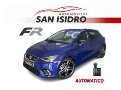 Usado Seat Ibiza FR 115 CV (84 kW) 2019 Azul Utilitario