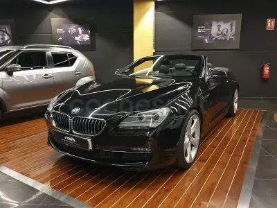 Usado BMW 640 Cabriolet Comfort Edition 313 CV (230 kW) 2014 Negro Descapotable