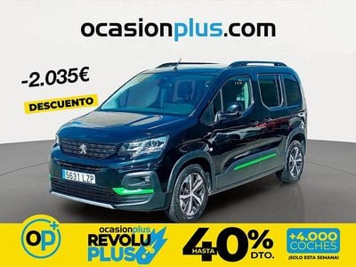 Usado Peugeot Rifter GT 130 CV (95 kW) 2022 Negro Monovolumen
