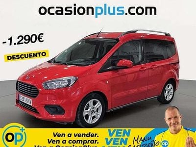 Usado Ford Tourneo Courier Trend 102 CV (75 kW) 2019 Rojo Monovolumen