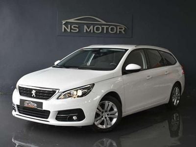 Usado Peugeot 308 SW Style 131 CV (96 kW) 2021 Blanco Familiar