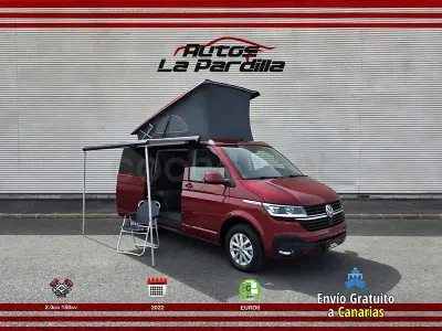 Brugt VW California Beach 110 HK (80 kW) 2022 Rød Van