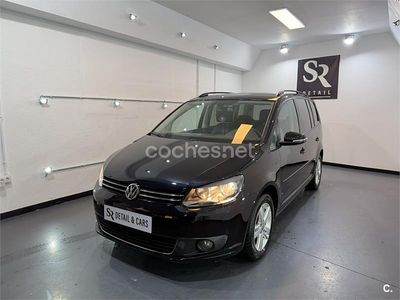 Usado VW Touran Advance 105 CV (77 kW) 2012 Negro Monovolumen