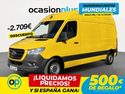 Usado Mercedes Sprinter 143 CV (105 kW) 2021 Amarillo Van