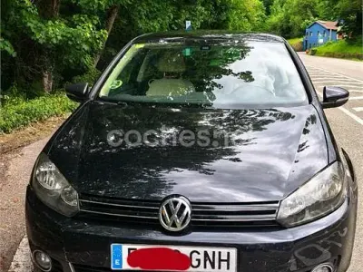 Usado VW Golf VI Sport 110 CV (80 kW) 2009 Negro Utilitario