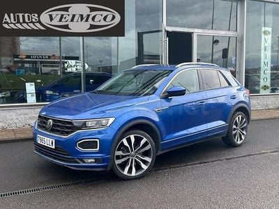 Usado VW T-Roc Sportline 150 CV (110 kW) 2020 Azul SUV