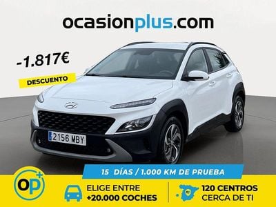 Blanco Usado 2022 Hyundai Kona SUV | 19.990 € (Precio justo)