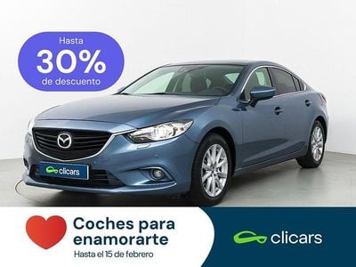 Usado Mazda 6 Style 150 CV (110 kW) 2015 Azul Berlina