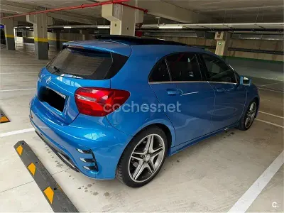 Occasion Mercedes A200 AMG line 136 PK (100 kW) 2015 Blauw Sedan