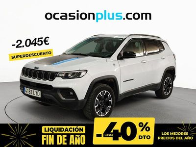 Negro Usado 2022 Jeep Compass Trailhawk SUV | 22.500 € (Precio justo)