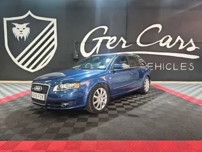 Usado Audi A4 S-Line 233 CV (171 kW) 2006 Azul Familiar