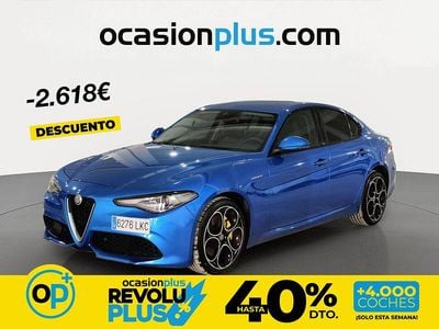 Usado Alfa Romeo Giulia Veloce 210 CV (154 kW) 2020 Azul Berlina