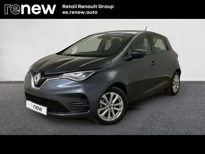 Usado Renault Zoe Intens 80 kW (110 CV) 2020 Gris Utilitario