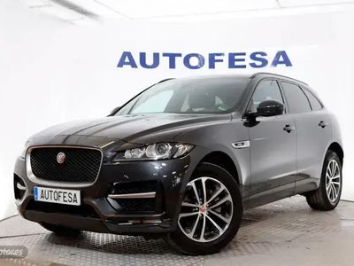 usado Jaguar F-Pace 2.0 T R-Sport AWD 250cv Auto 5P S/S # IVA DEDUCIBLE NAVY CUERO BIXENON