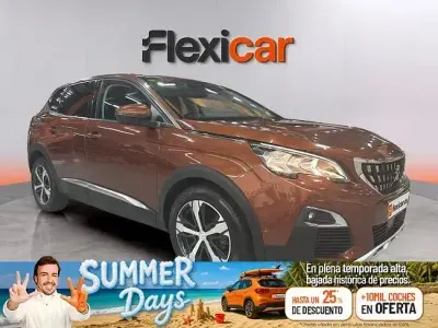 Usado Peugeot 3008 Allure 130 CV (95 kW) 2018 Marrón SUV