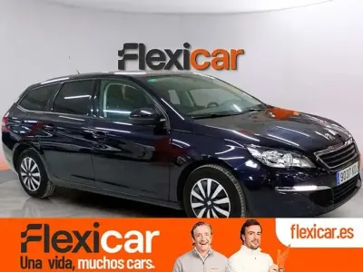 Usado Peugeot 308 Active 131 CV (96 kW) 2017 Negro Utilitario