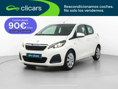 Usado Peugeot 108 Allure 82 CV (60 kW) 2017 Blanco Berlina