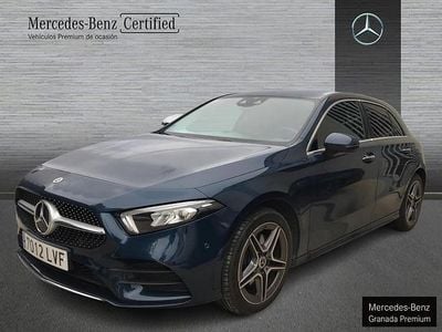Azul Usado 2021 Mercedes 250 AMG line Berlina | 32.900 € (Precio justo)
