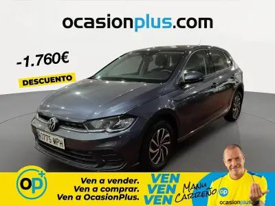 Usado VW Polo Life 95 CV (69 kW) 2024 Gris Utilitario