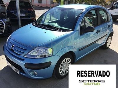 Usado Citroën C3 90 CV (66 kW) 2009 Azul Utilitario