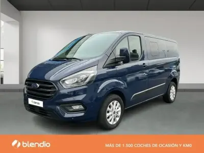 Usado Ford Transit Custom Trend 130 CV (95 kW) 2021 Azul Van