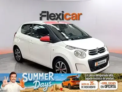 Usado Citroën C1 Feel 82 CV (60 kW) 2017 Blanco Utilitario