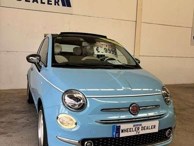Usado Fiat 500C 69 CV (50 kW) 2018 Azul Descapotable