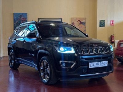 Käytetty Jeep Compass Night Eagle 120 HP (88 kW) 2019 Musta Katumaasturi