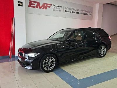 Usado BMW 318 xLine 150 CV (110 kW) 2021 Negro Familiar
