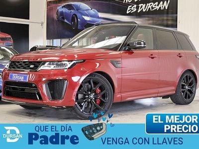 Usado Land Rover Range Rover Sport SVR 575 CV (422 kW) 2021 Rojo SUV
