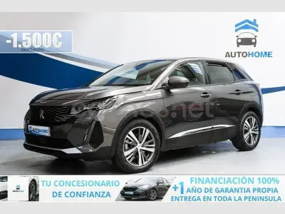 Usado Peugeot 3008 Allure 225 CV (165 kW) 2021 Gris / plata SUV