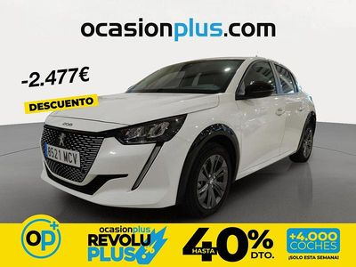 Usado Peugeot e-208 Active 100 kW (136 CV) 2022 Blanco Utilitario